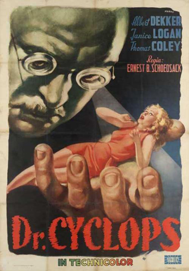 Dr. Cyclops afişi